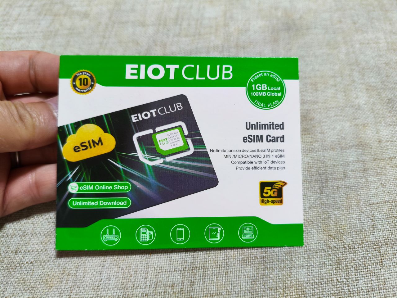 eSIMを物理SIMに変換するアダプターを使ってみました。 | 産地直送